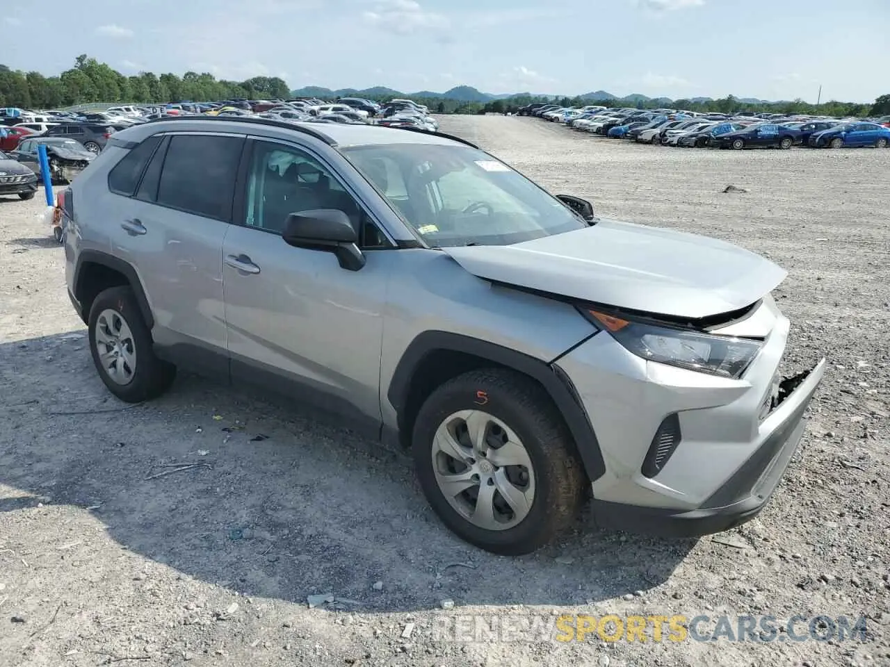 4 Photograph of a damaged car 2T3H1RFV7MW144864 TOYOTA RAV4 2021