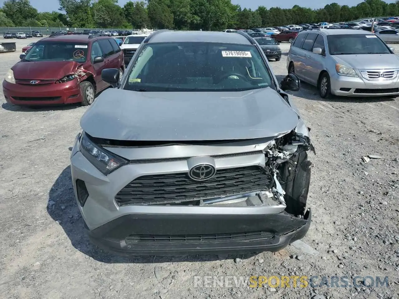 5 Photograph of a damaged car 2T3H1RFV7MW144864 TOYOTA RAV4 2021