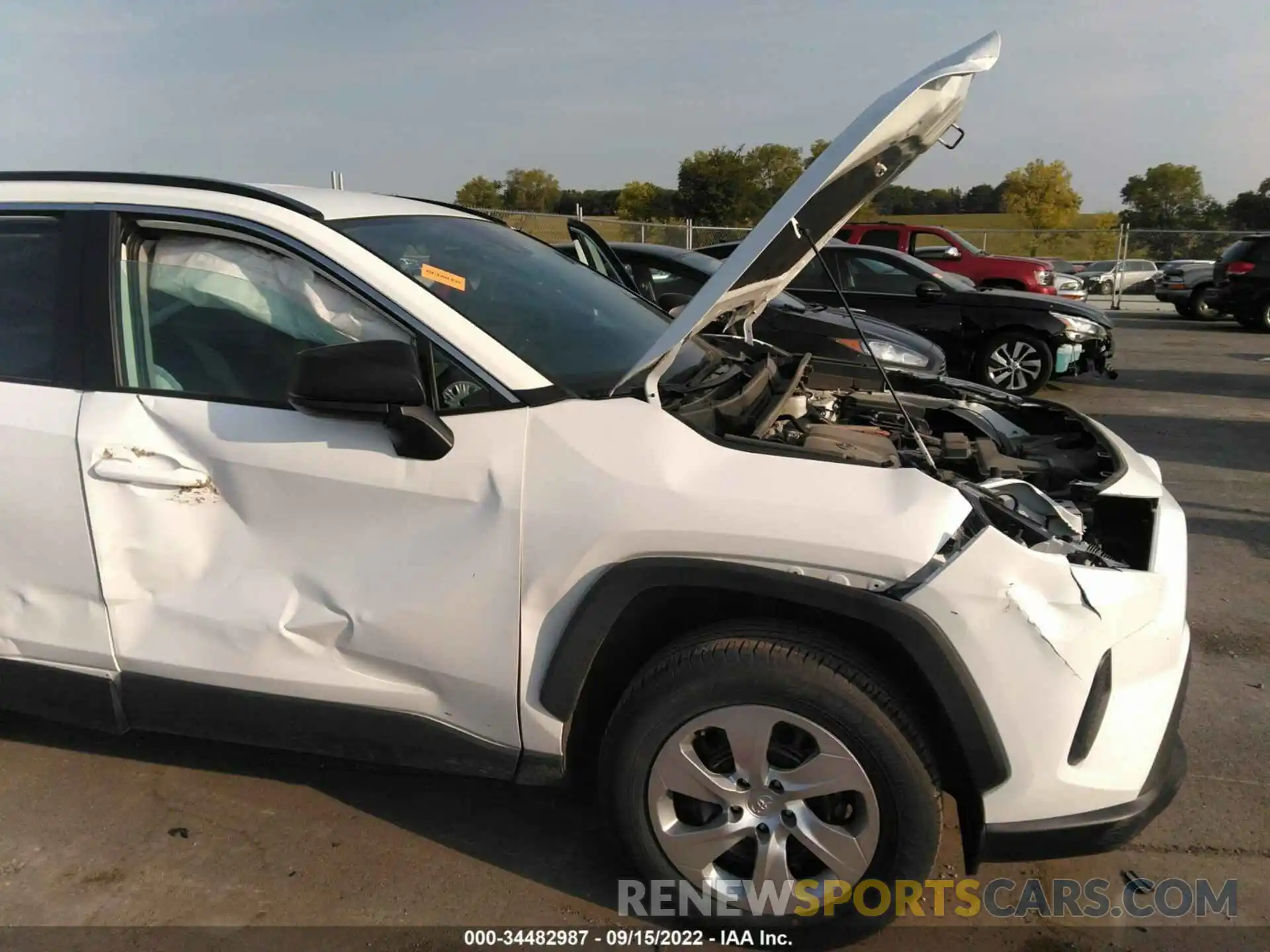 6 Photograph of a damaged car 2T3H1RFV7MW145870 TOYOTA RAV4 2021