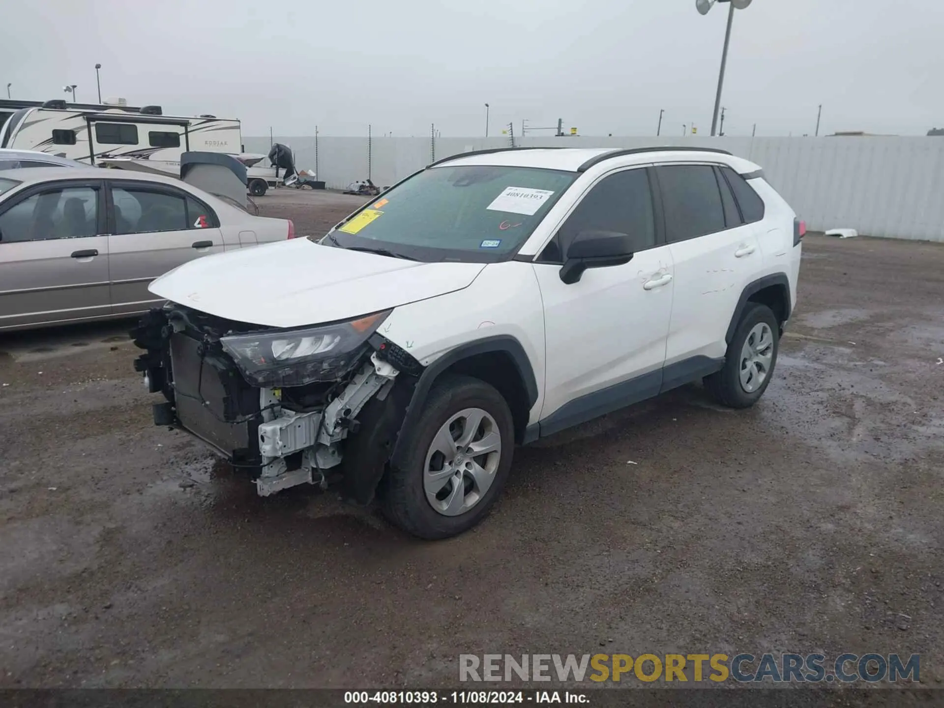 2 Photograph of a damaged car 2T3H1RFV8MC088435 TOYOTA RAV4 2021