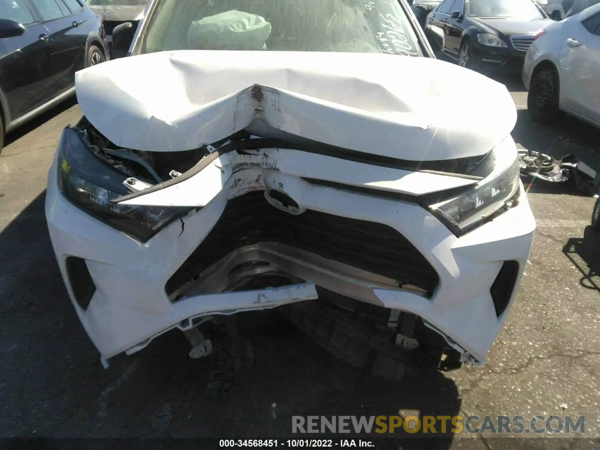 6 Photograph of a damaged car 2T3H1RFV8MC090265 TOYOTA RAV4 2021