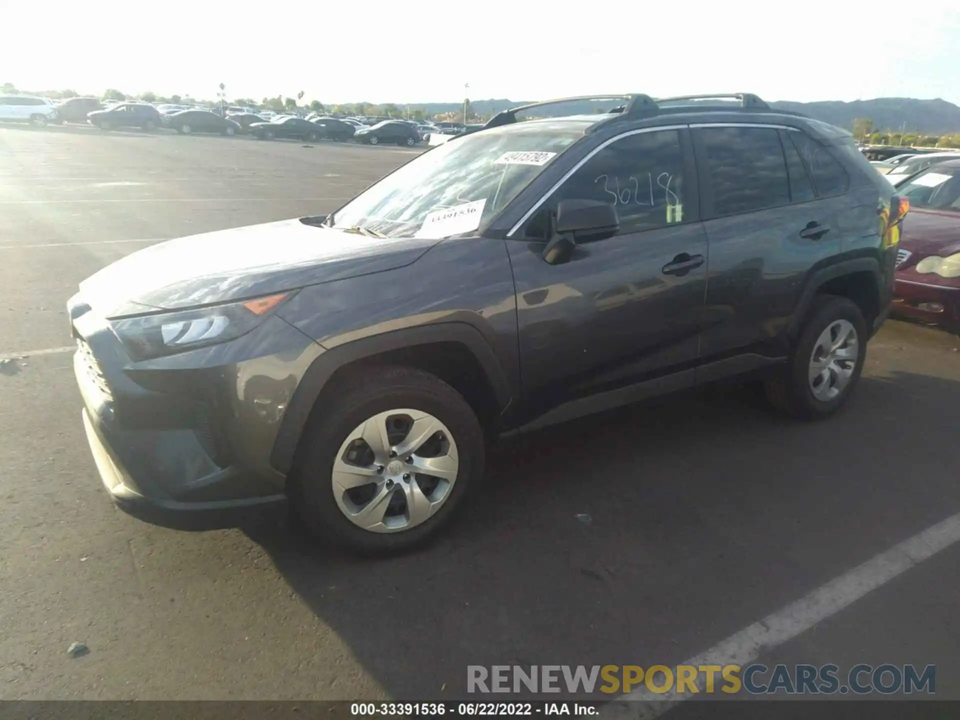 2 Photograph of a damaged car 2T3H1RFV8MC092355 TOYOTA RAV4 2021