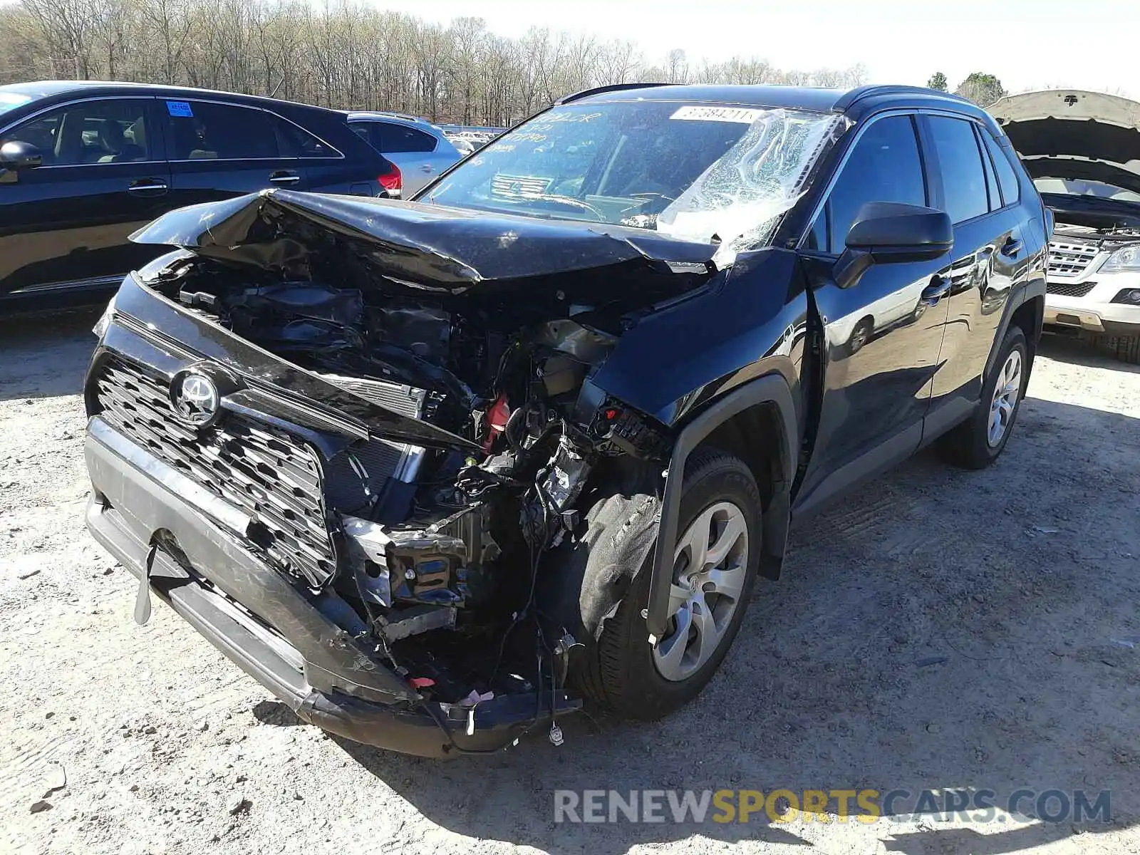 2 Photograph of a damaged car 2T3H1RFV8MC094154 TOYOTA RAV4 2021