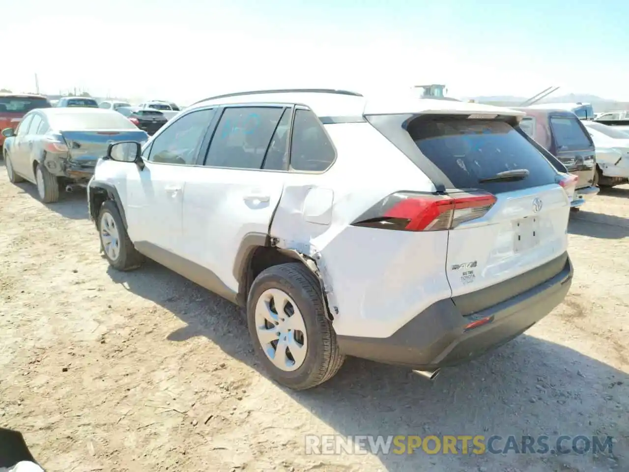 3 Photograph of a damaged car 2T3H1RFV8MC098155 TOYOTA RAV4 2021