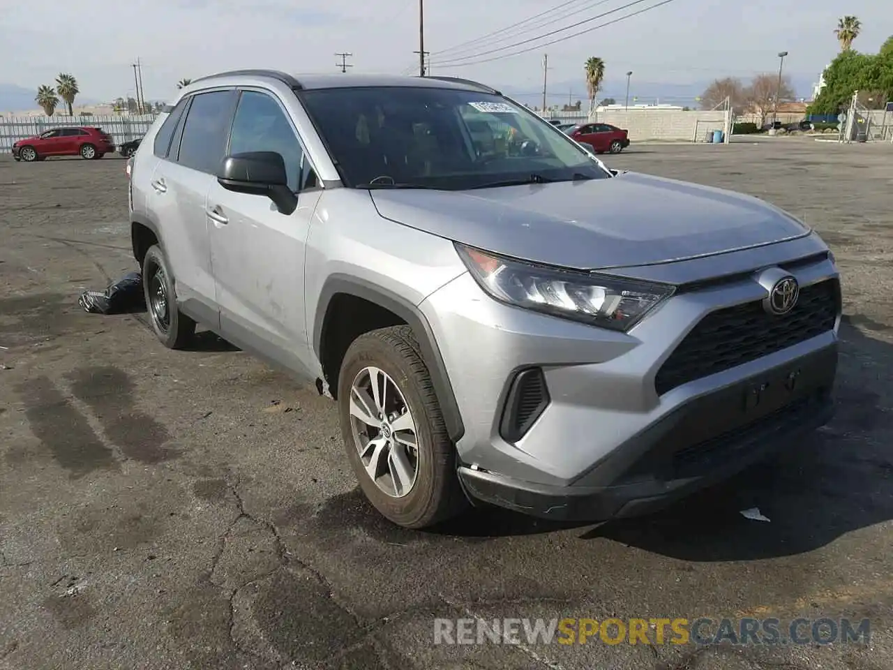 1 Photograph of a damaged car 2T3H1RFV8MC103290 TOYOTA RAV4 2021