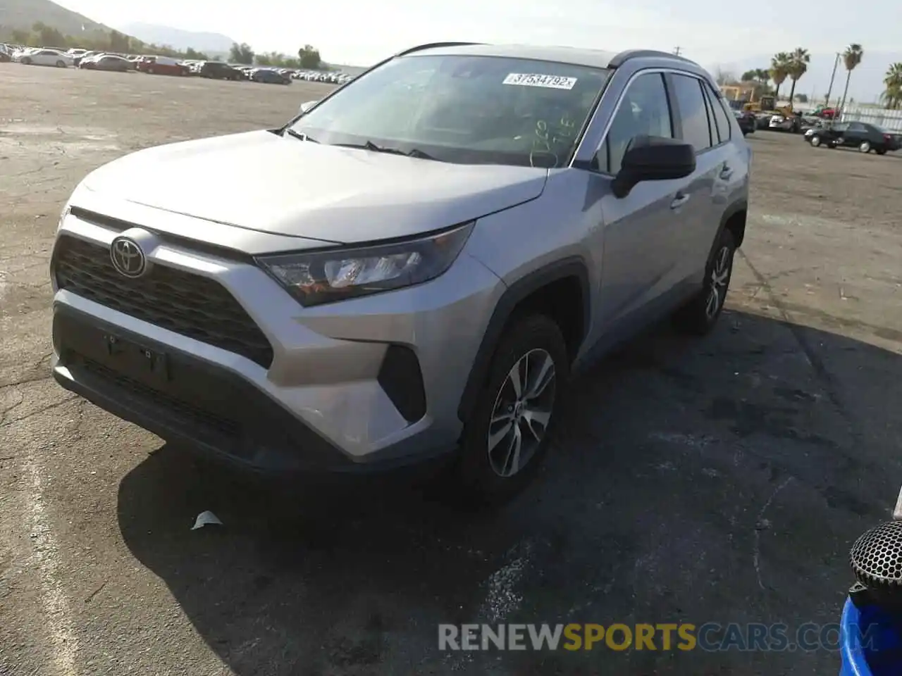 2 Photograph of a damaged car 2T3H1RFV8MC103290 TOYOTA RAV4 2021