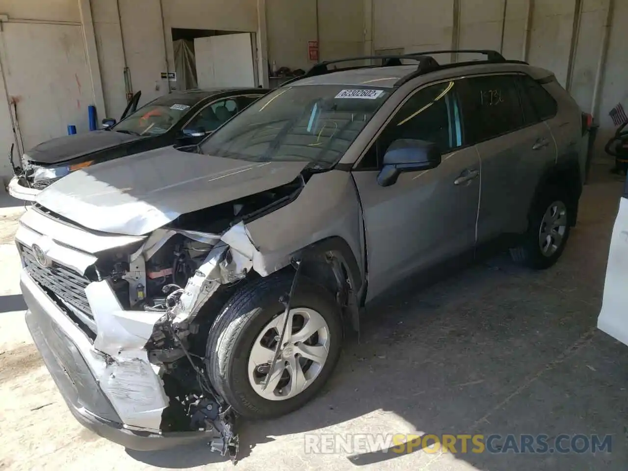 2 Photograph of a damaged car 2T3H1RFV8MC123426 TOYOTA RAV4 2021