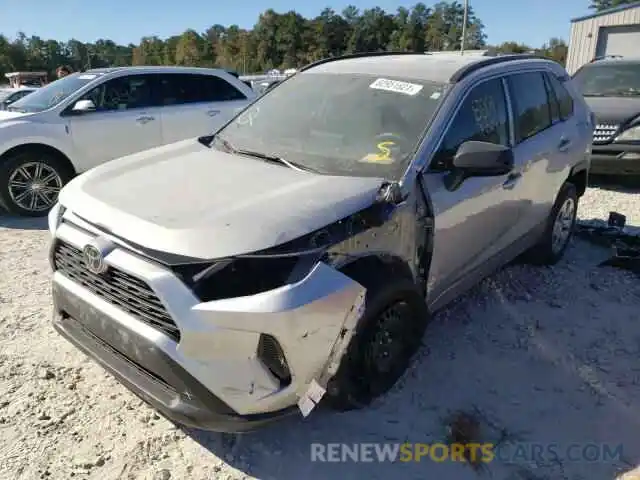 2 Photograph of a damaged car 2T3H1RFV8MC126732 TOYOTA RAV4 2021