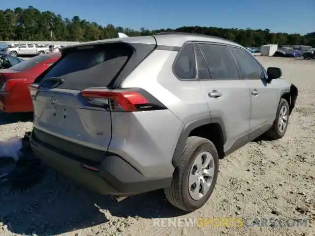 4 Photograph of a damaged car 2T3H1RFV8MC126732 TOYOTA RAV4 2021