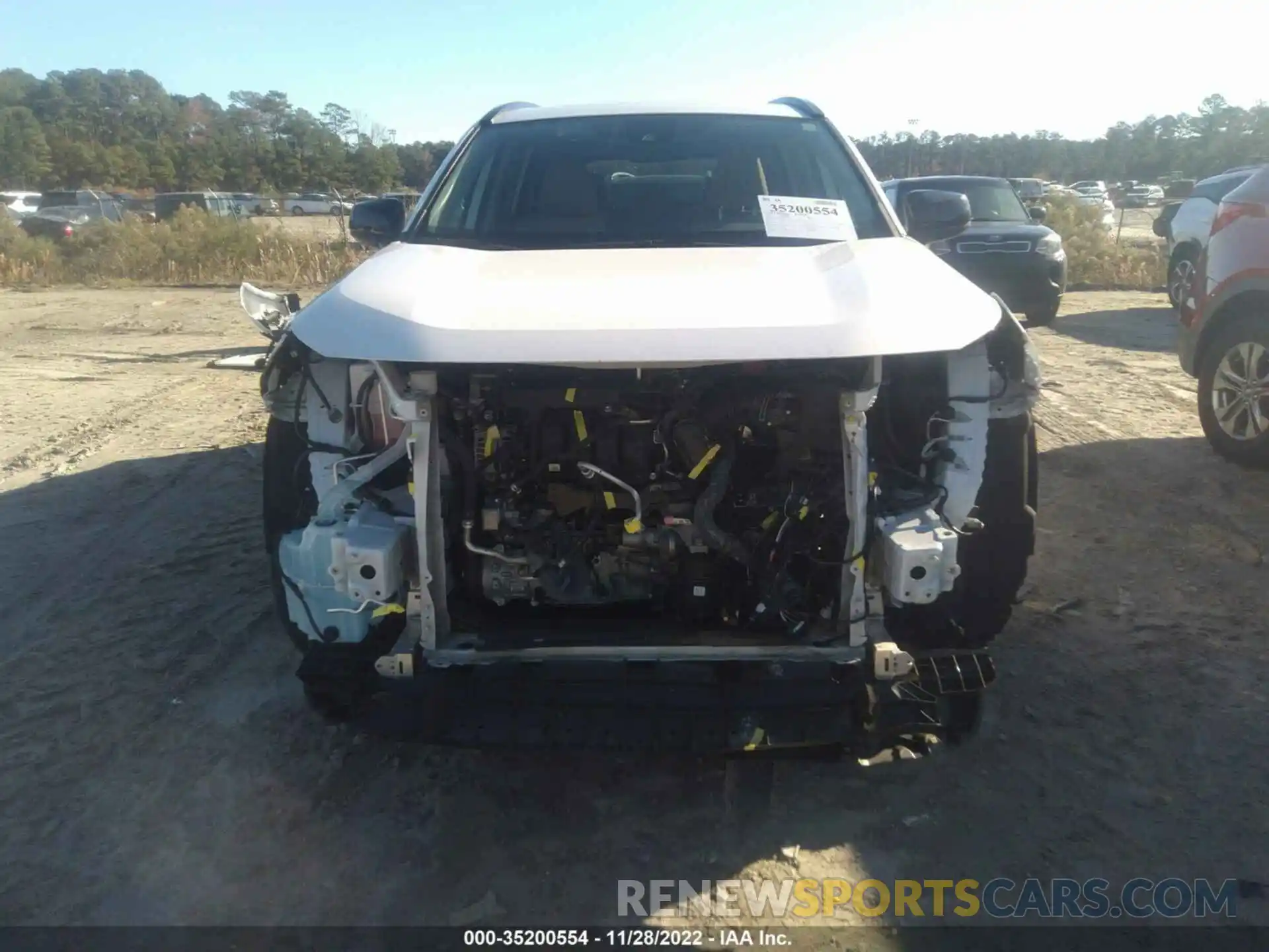 6 Photograph of a damaged car 2T3H1RFV8MC145894 TOYOTA RAV4 2021