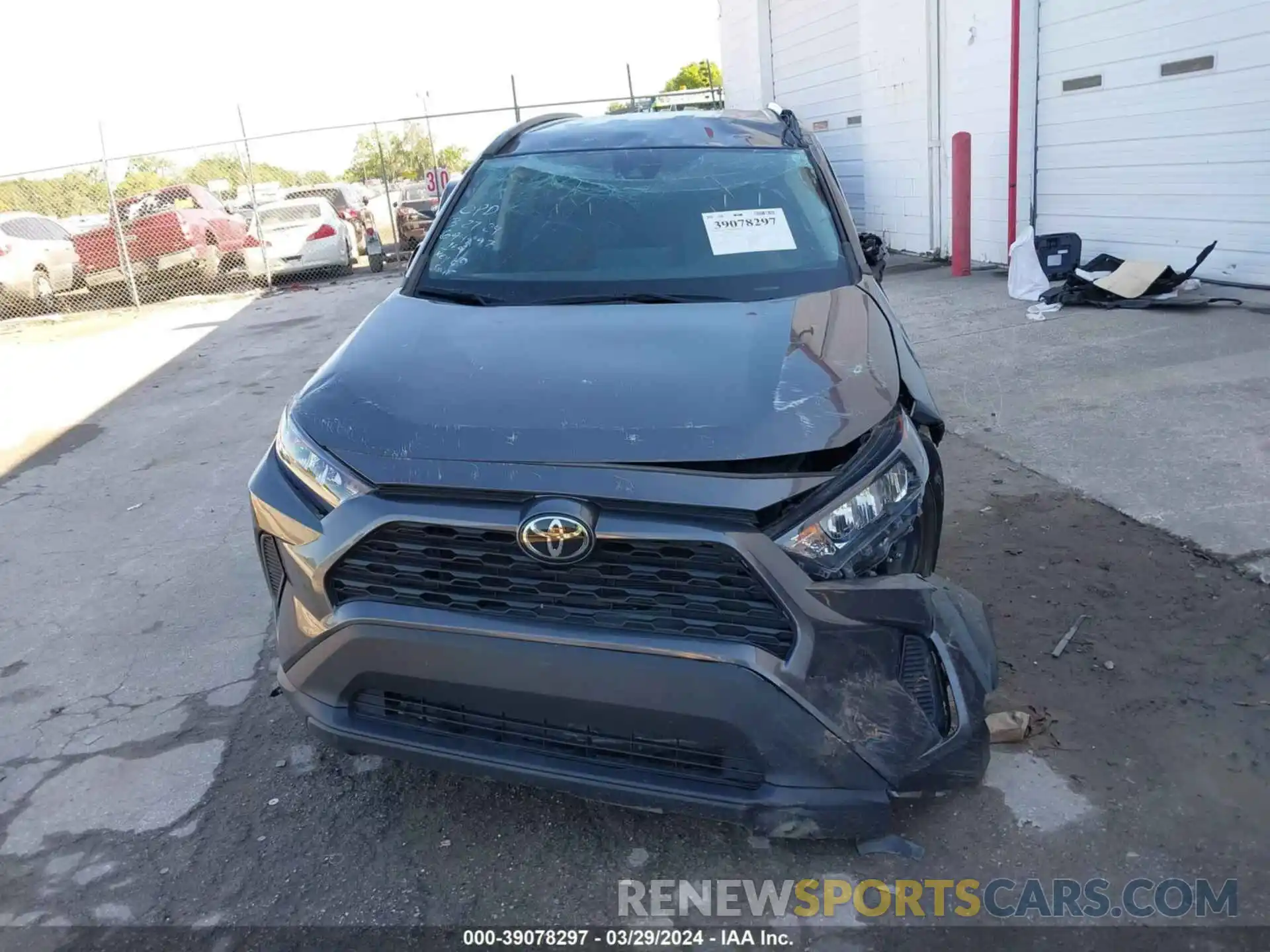 11 Photograph of a damaged car 2T3H1RFV8MC157494 TOYOTA RAV4 2021