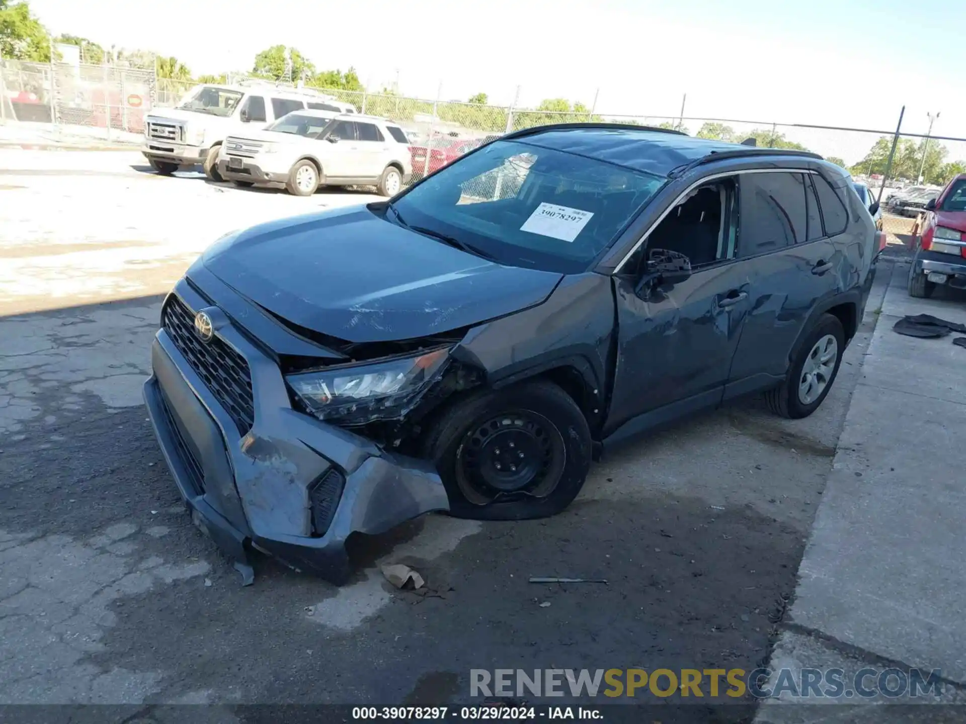 2 Photograph of a damaged car 2T3H1RFV8MC157494 TOYOTA RAV4 2021