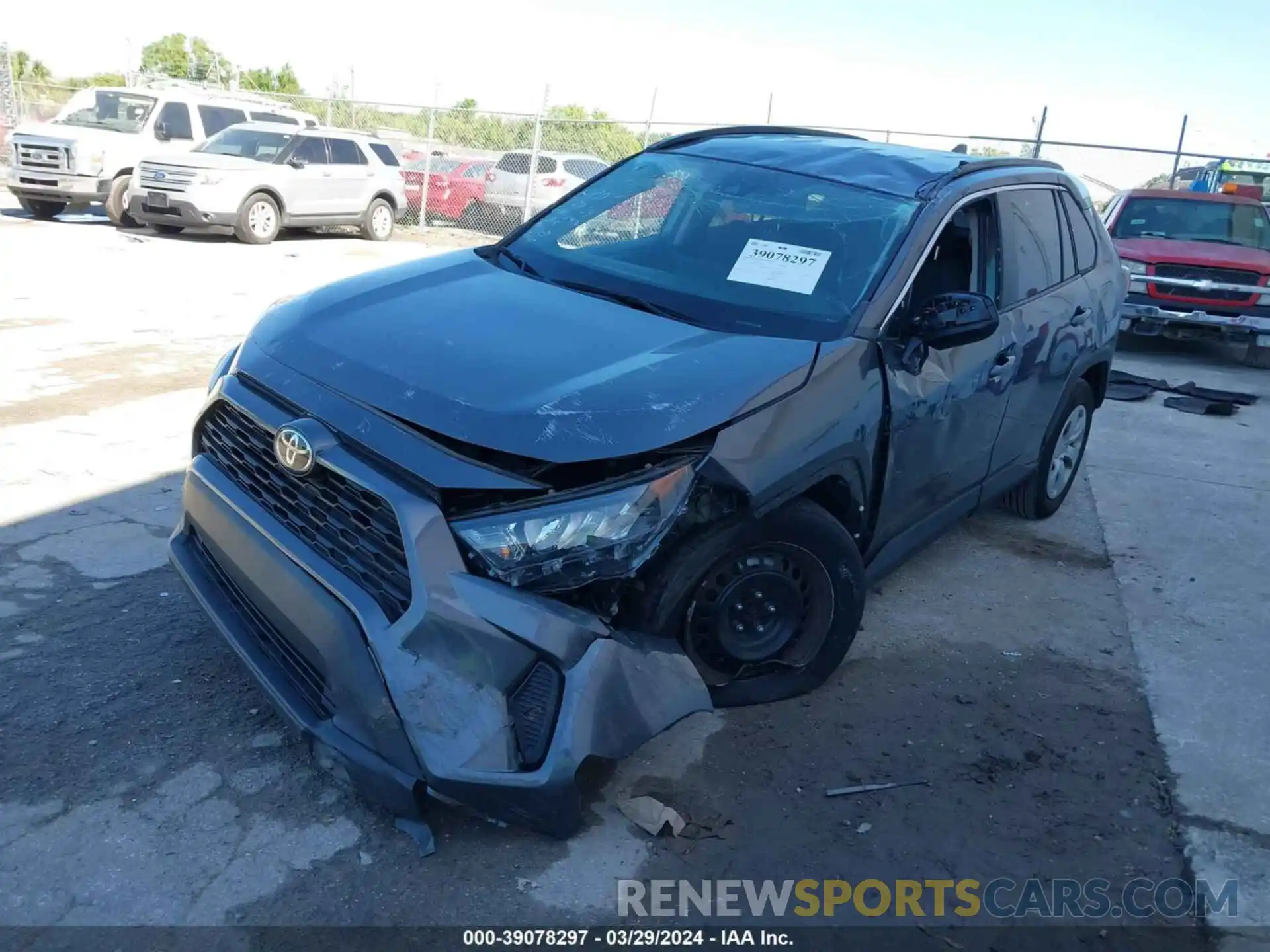 6 Photograph of a damaged car 2T3H1RFV8MC157494 TOYOTA RAV4 2021