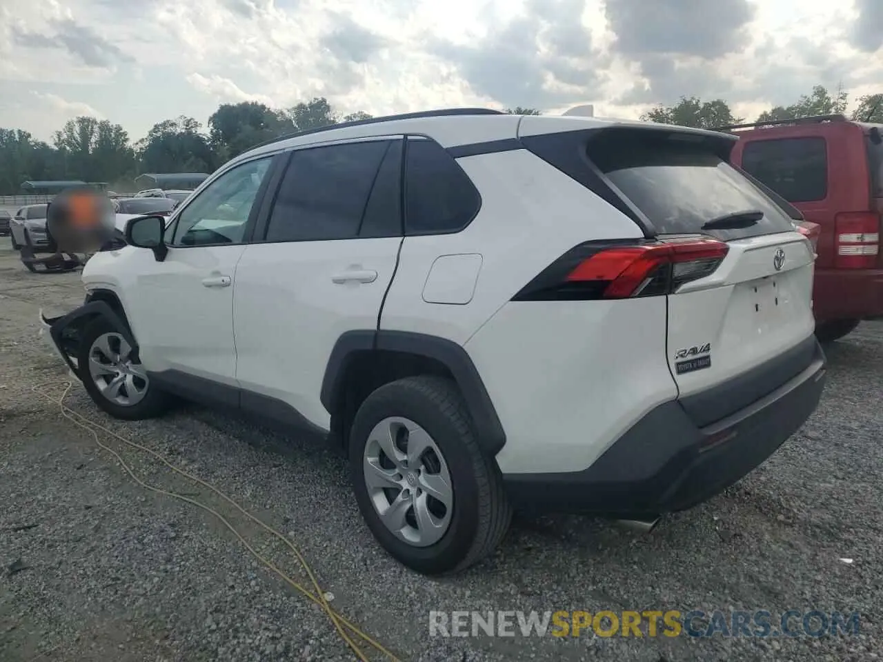 2 Photograph of a damaged car 2T3H1RFV8MW107192 TOYOTA RAV4 2021