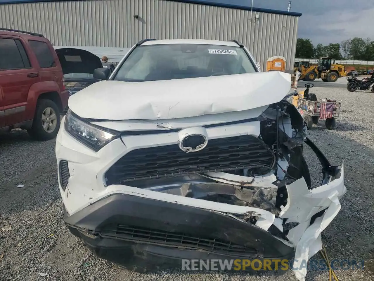 5 Photograph of a damaged car 2T3H1RFV8MW107192 TOYOTA RAV4 2021
