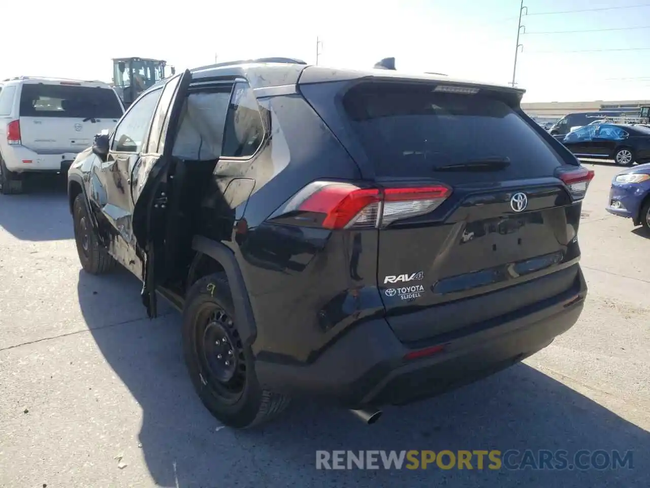 3 Photograph of a damaged car 2T3H1RFV8MW107774 TOYOTA RAV4 2021