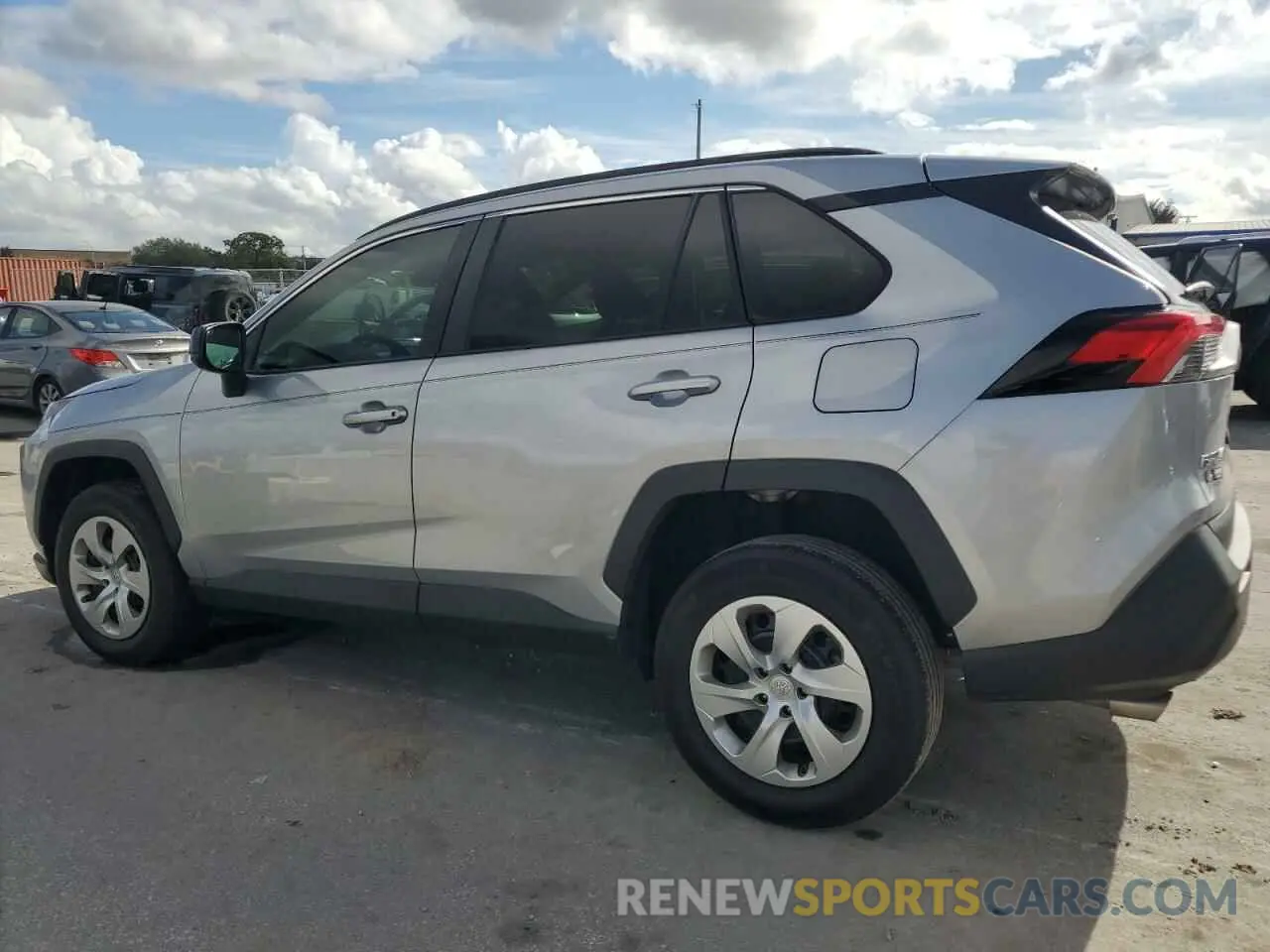 2 Photograph of a damaged car 2T3H1RFV8MW165416 TOYOTA RAV4 2021