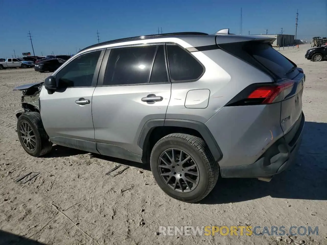 2 Photograph of a damaged car 2T3H1RFV9MC090517 TOYOTA RAV4 2021