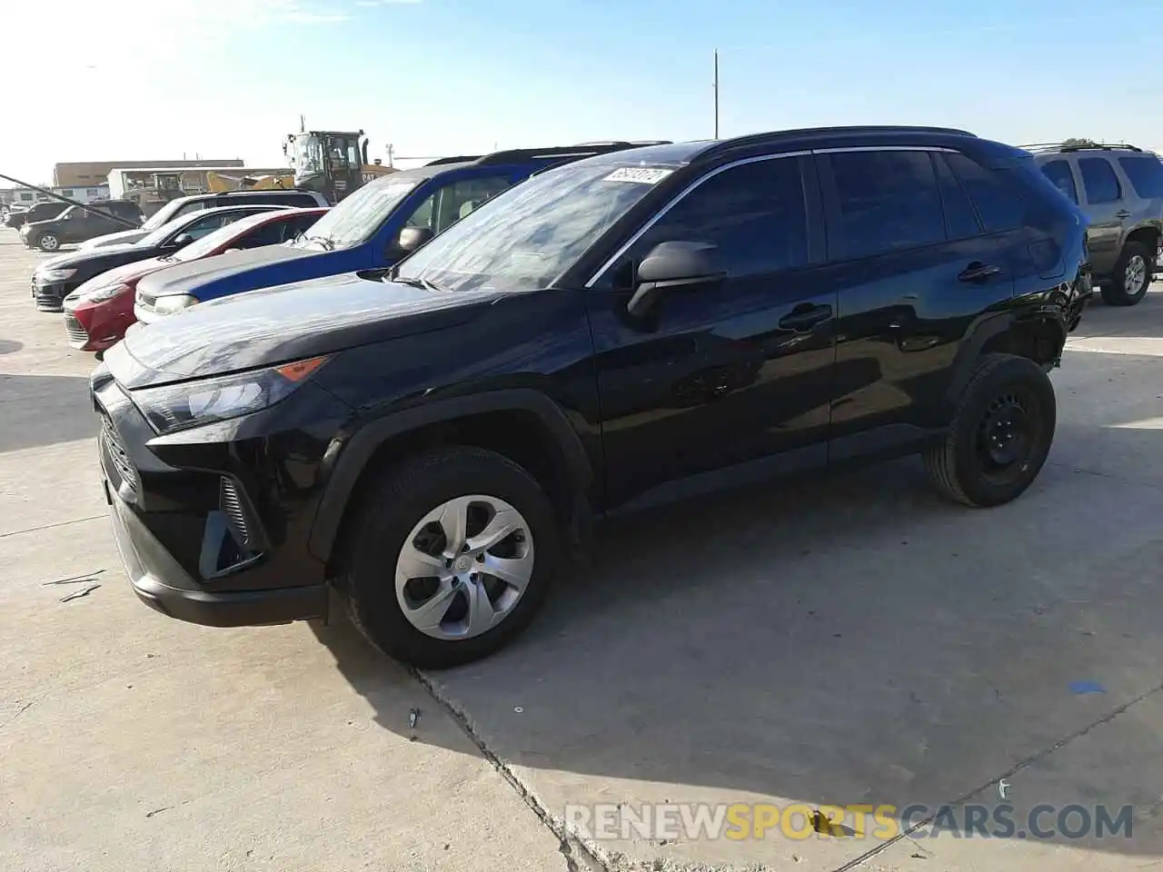 1 Photograph of a damaged car 2T3H1RFV9MC097127 TOYOTA RAV4 2021