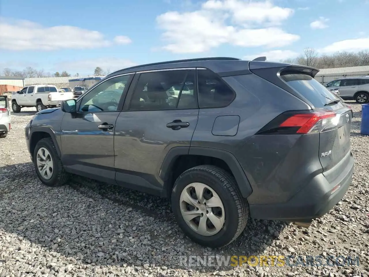 2 Photograph of a damaged car 2T3H1RFV9MC134595 TOYOTA RAV4 2021