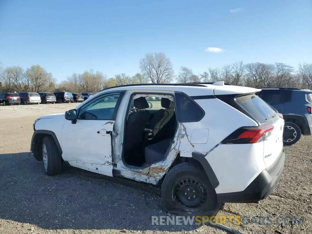 2 Photograph of a damaged car 2T3H1RFV9MC146617 TOYOTA RAV4 2021