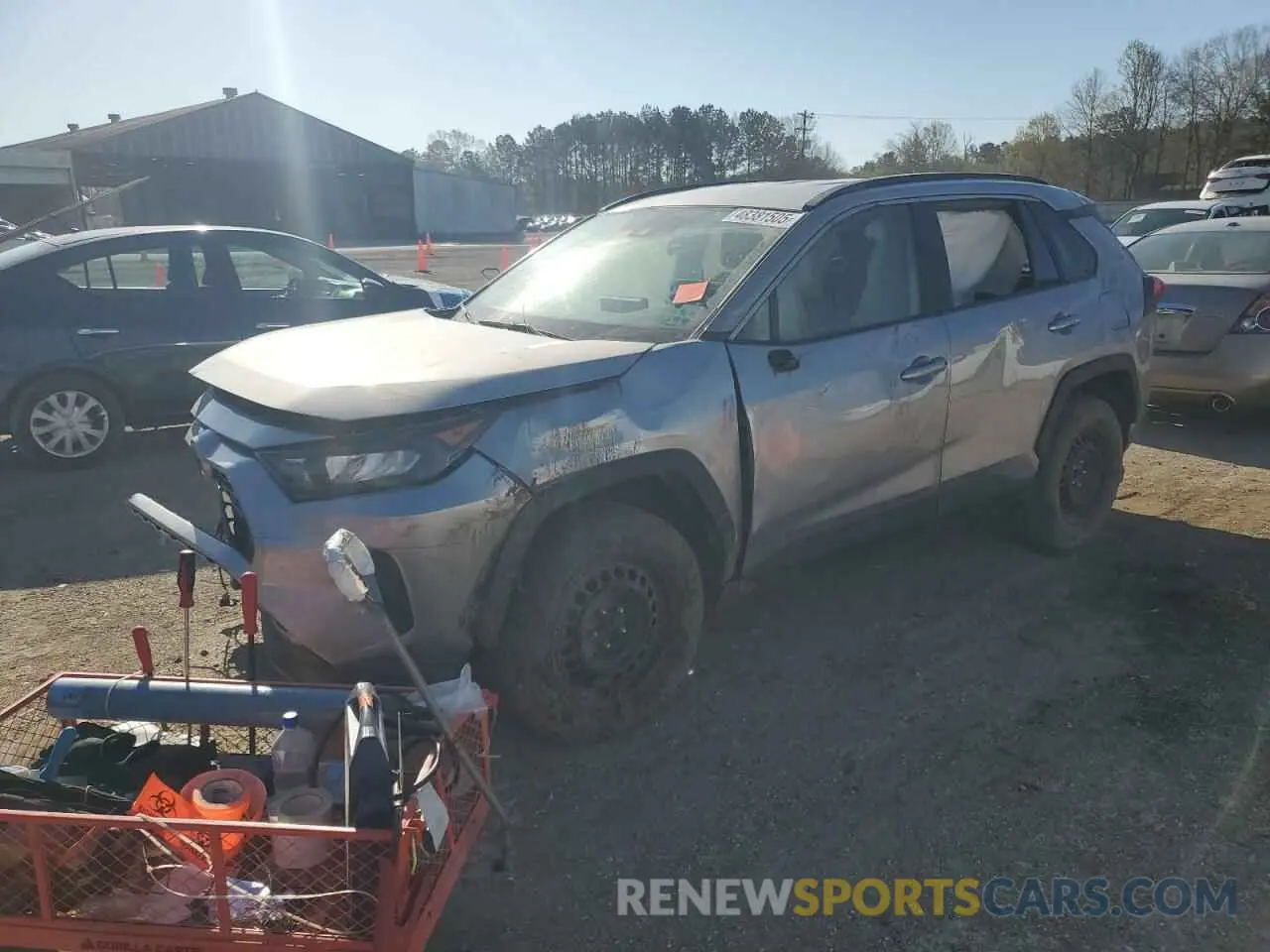 1 Photograph of a damaged car 2T3H1RFV9MC149873 TOYOTA RAV4 2021