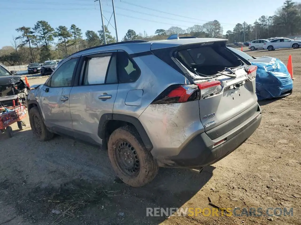 2 Photograph of a damaged car 2T3H1RFV9MC149873 TOYOTA RAV4 2021