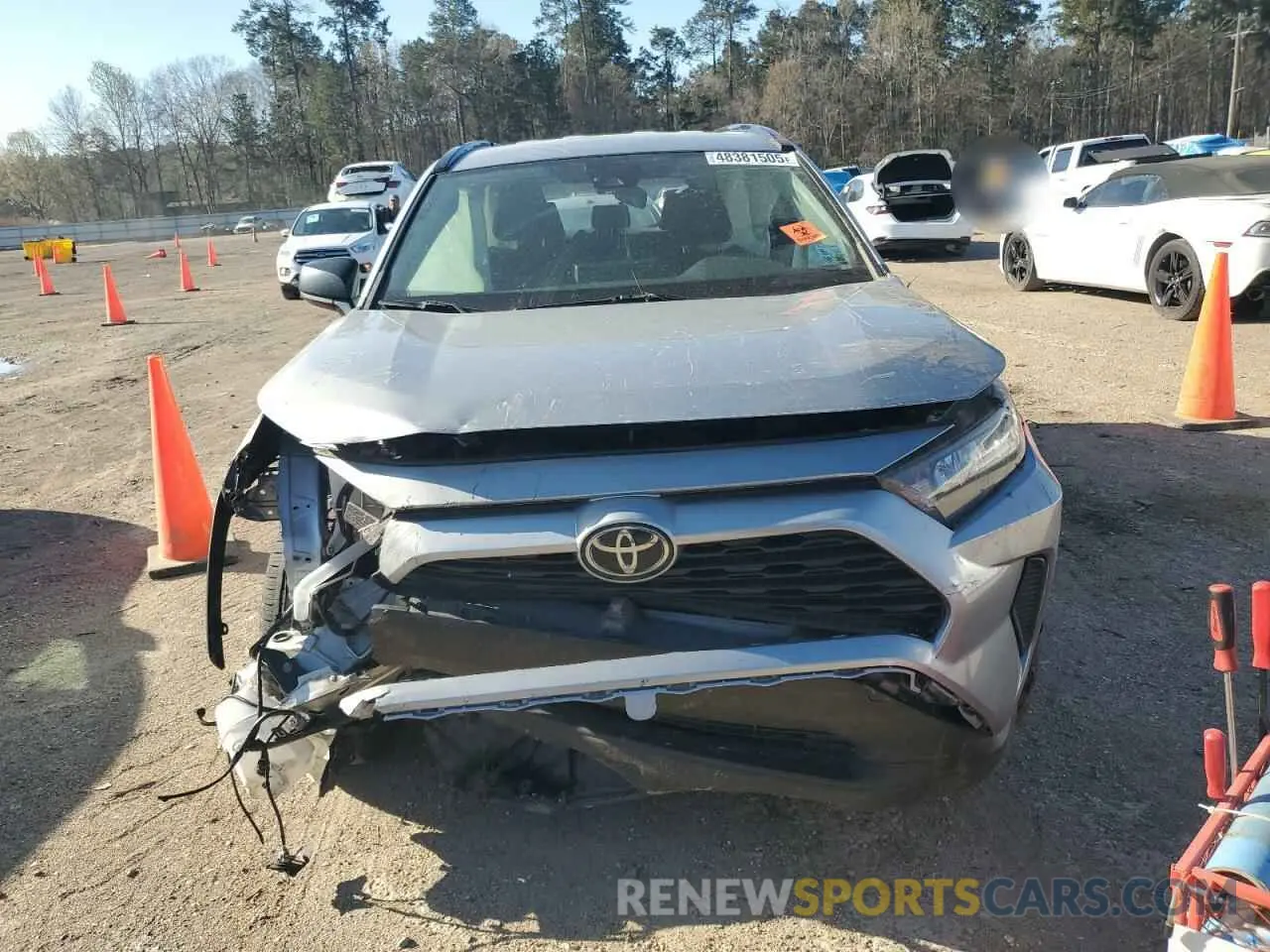 5 Photograph of a damaged car 2T3H1RFV9MC149873 TOYOTA RAV4 2021