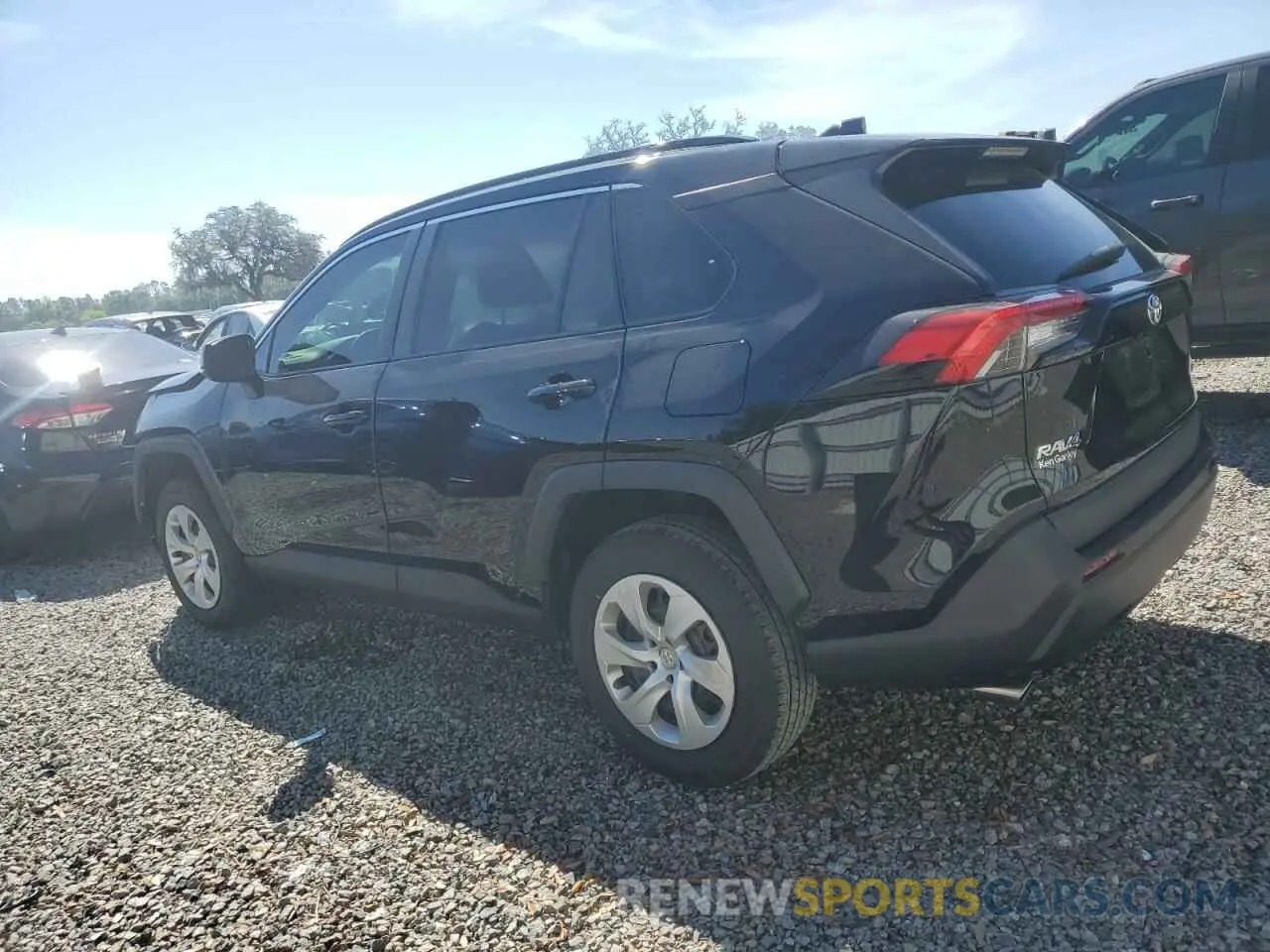 2 Photograph of a damaged car 2T3H1RFV9MC156659 TOYOTA RAV4 2021