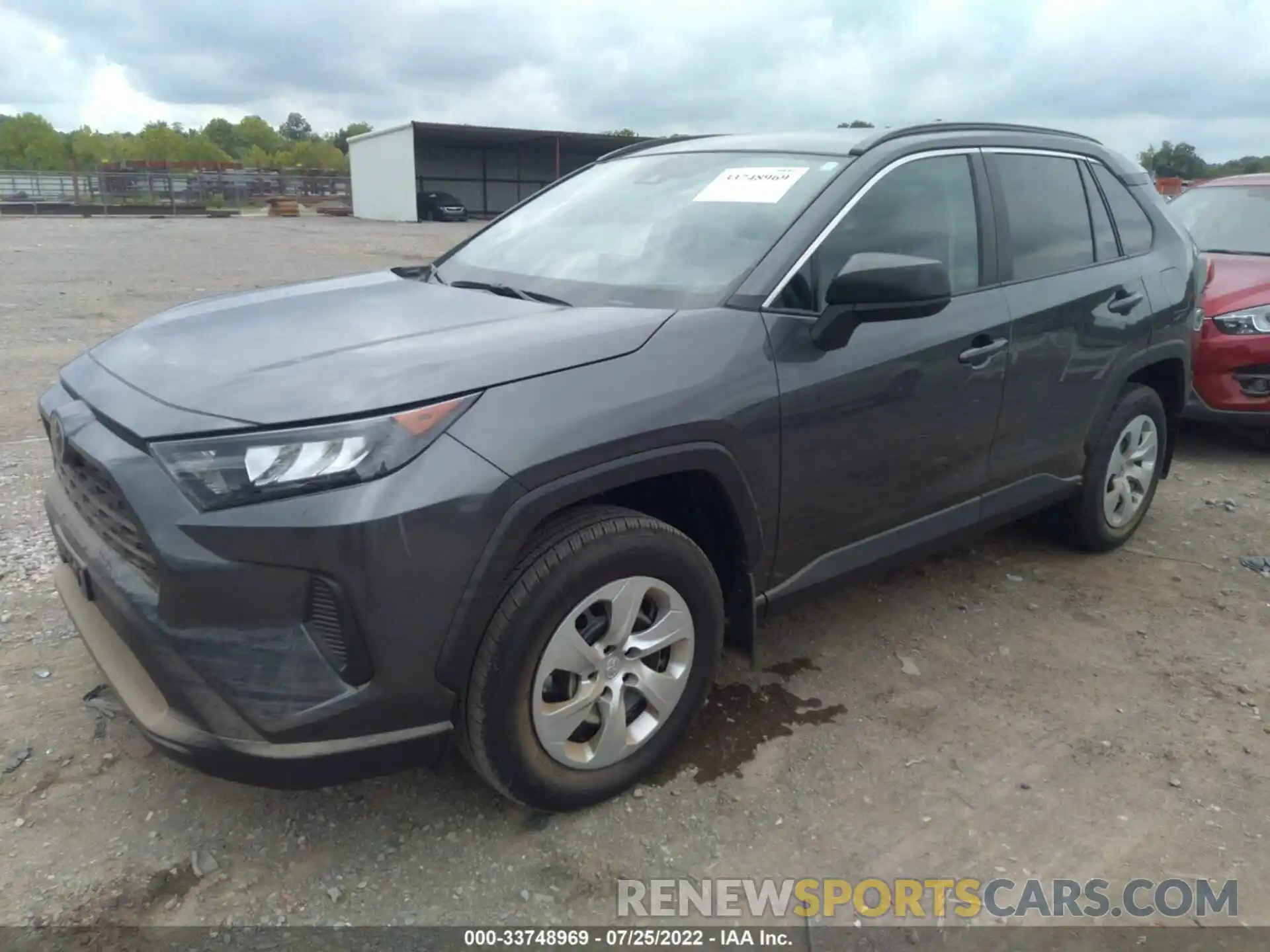 2 Photograph of a damaged car 2T3H1RFV9MC172215 TOYOTA RAV4 2021