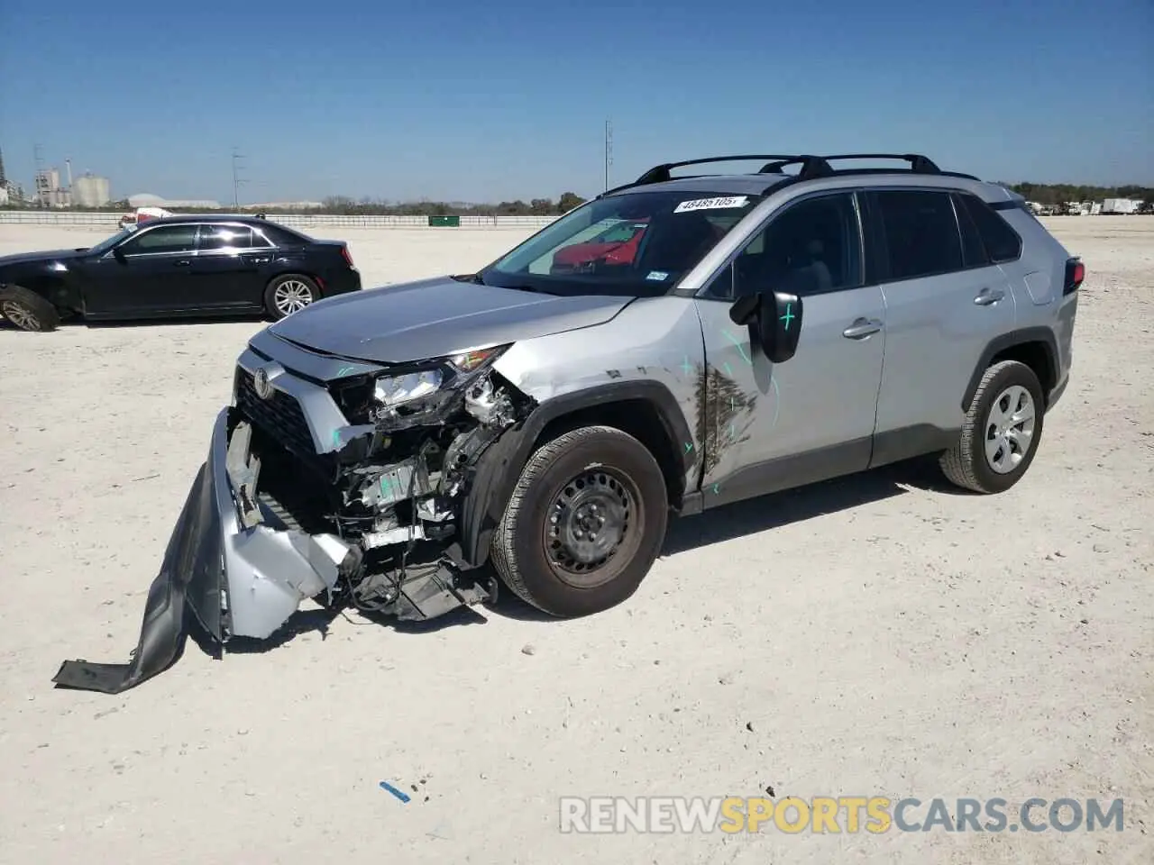 1 Photograph of a damaged car 2T3H1RFV9MW140329 TOYOTA RAV4 2021