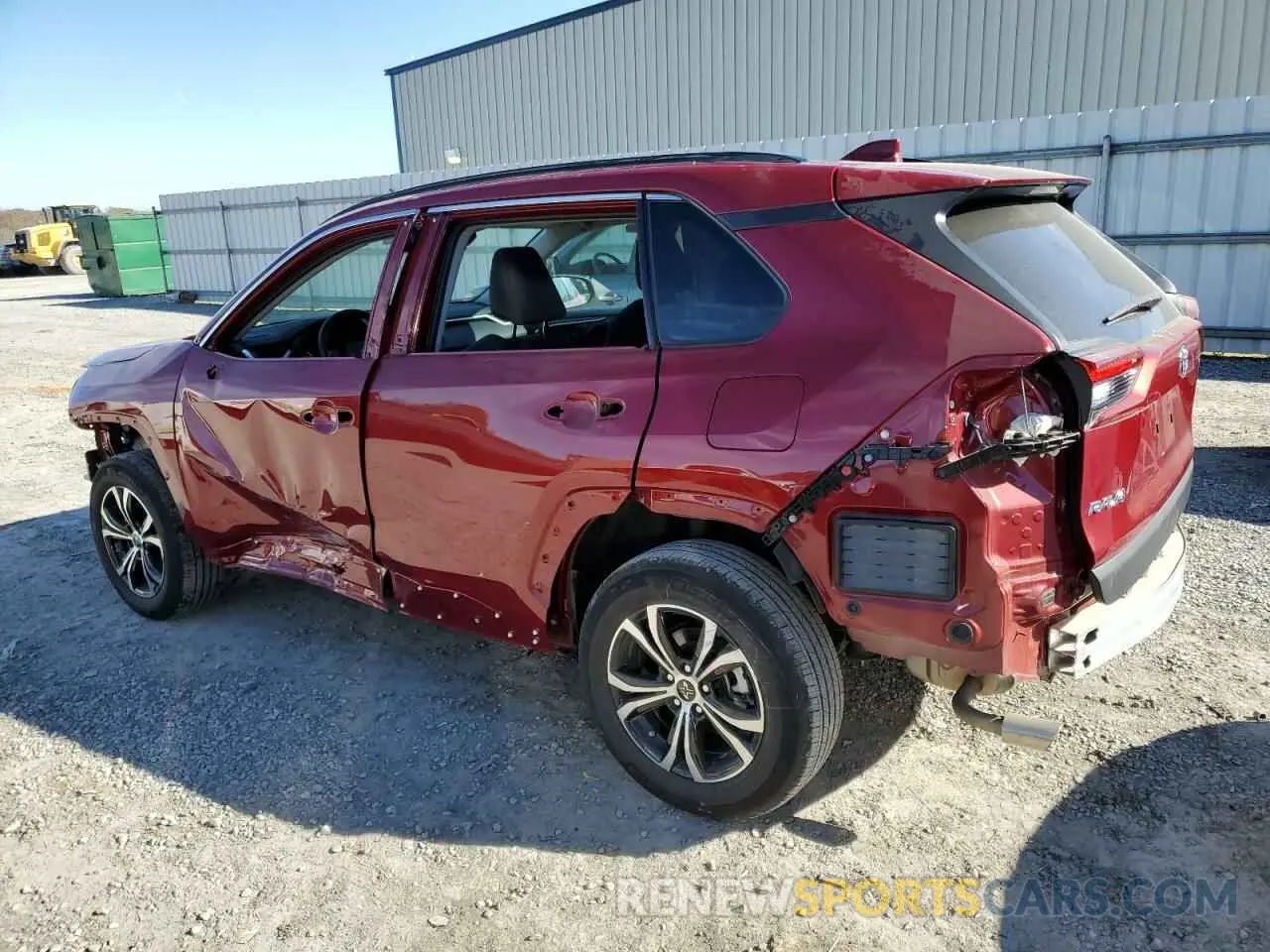 2 Photograph of a damaged car 2T3H1RFV9MW159351 TOYOTA RAV4 2021