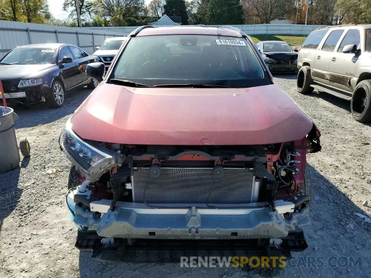 5 Photograph of a damaged car 2T3H1RFV9MW159351 TOYOTA RAV4 2021