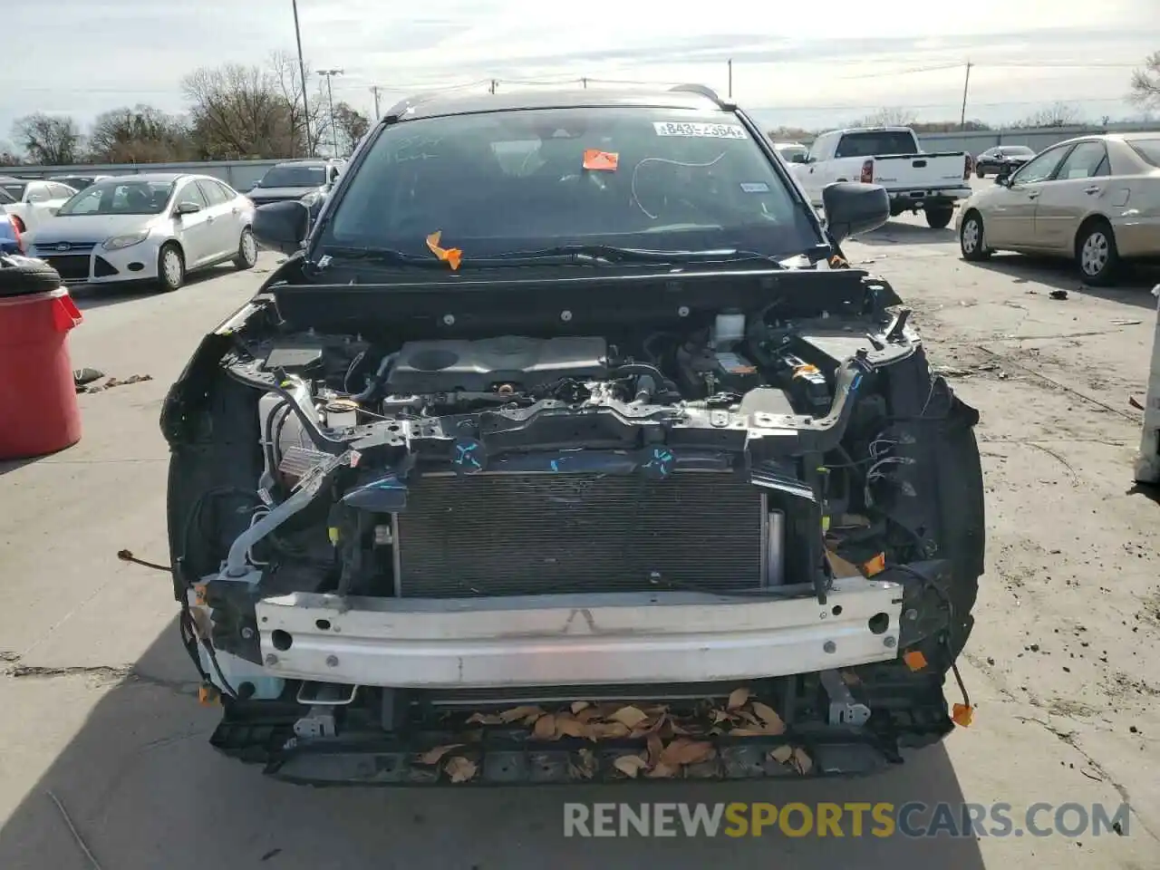 5 Photograph of a damaged car 2T3H1RFVXMC098593 TOYOTA RAV4 2021