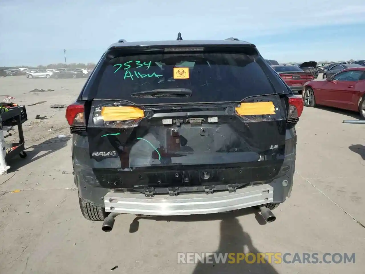 6 Photograph of a damaged car 2T3H1RFVXMC098593 TOYOTA RAV4 2021