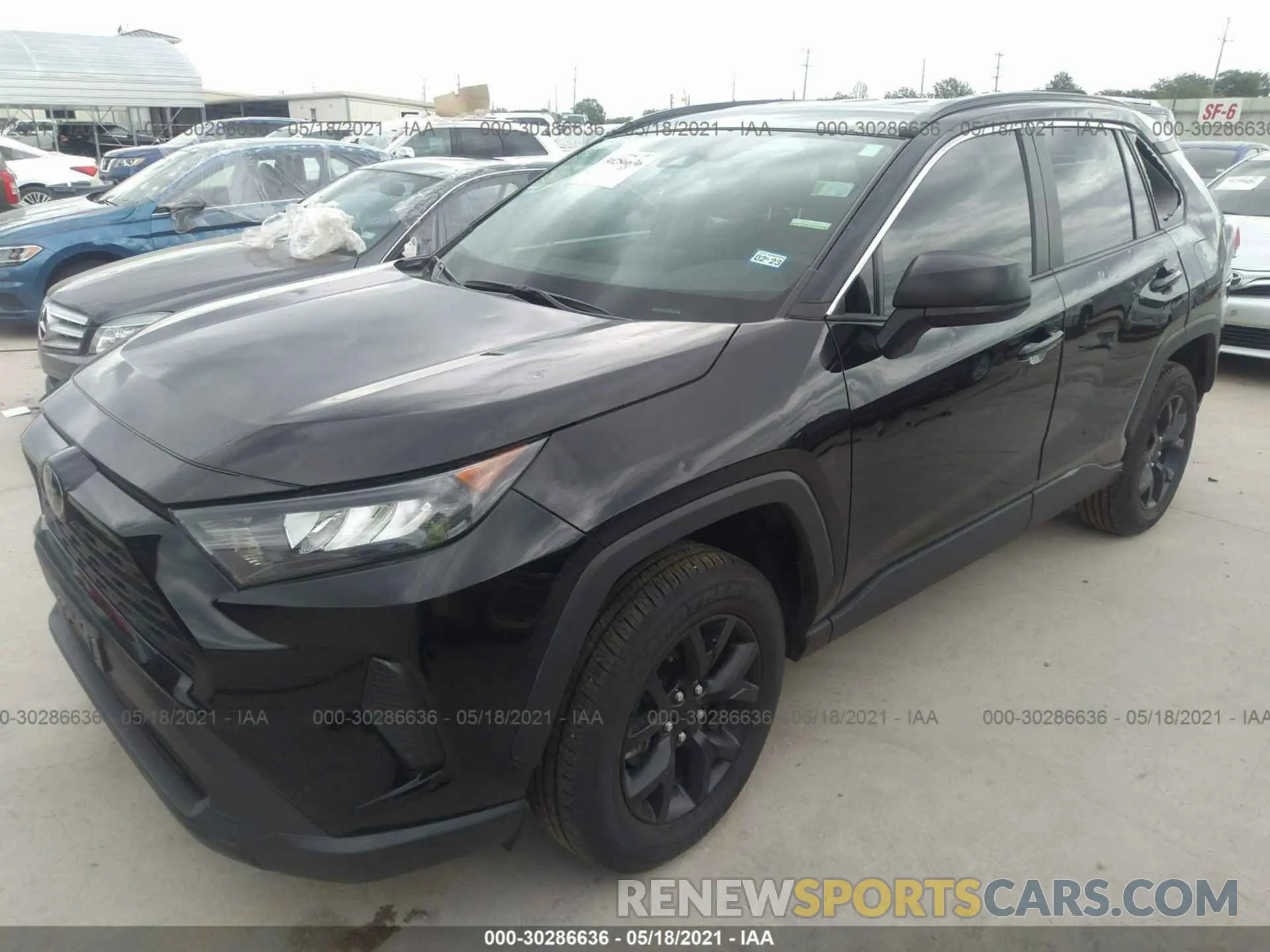 2 Photograph of a damaged car 2T3H1RFVXMC119555 TOYOTA RAV4 2021
