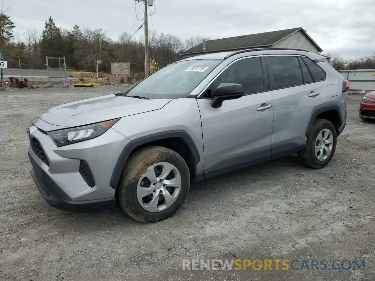 1 Photograph of a damaged car 2T3H1RFVXMC127395 TOYOTA RAV4 2021
