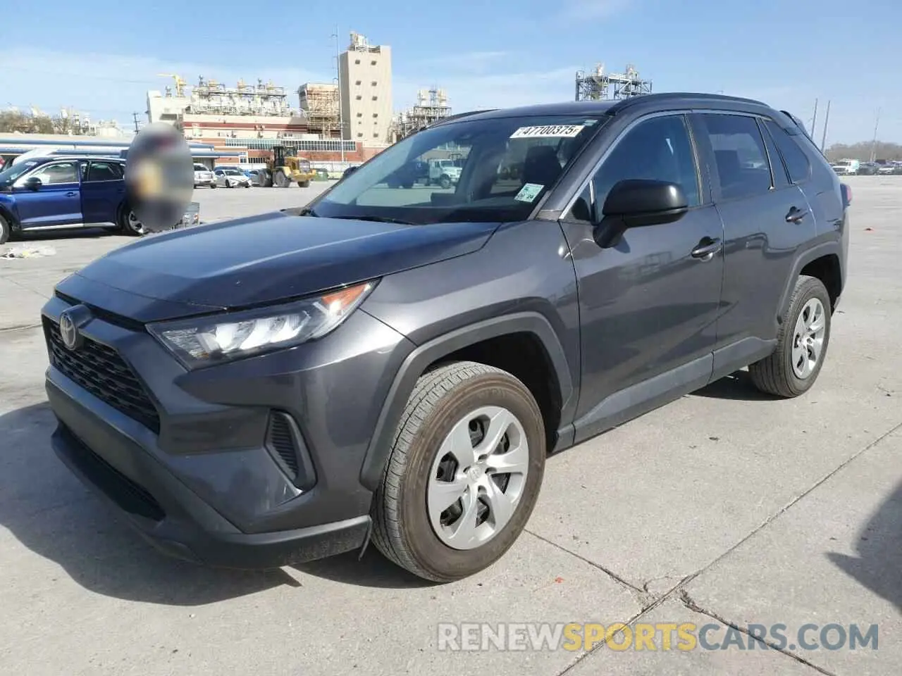 1 Photograph of a damaged car 2T3H1RFVXMC130815 TOYOTA RAV4 2021