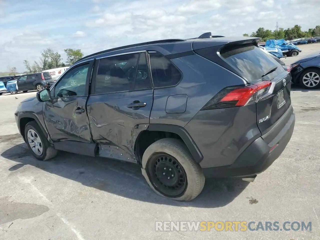 2 Photograph of a damaged car 2T3H1RFVXMC149753 TOYOTA RAV4 2021