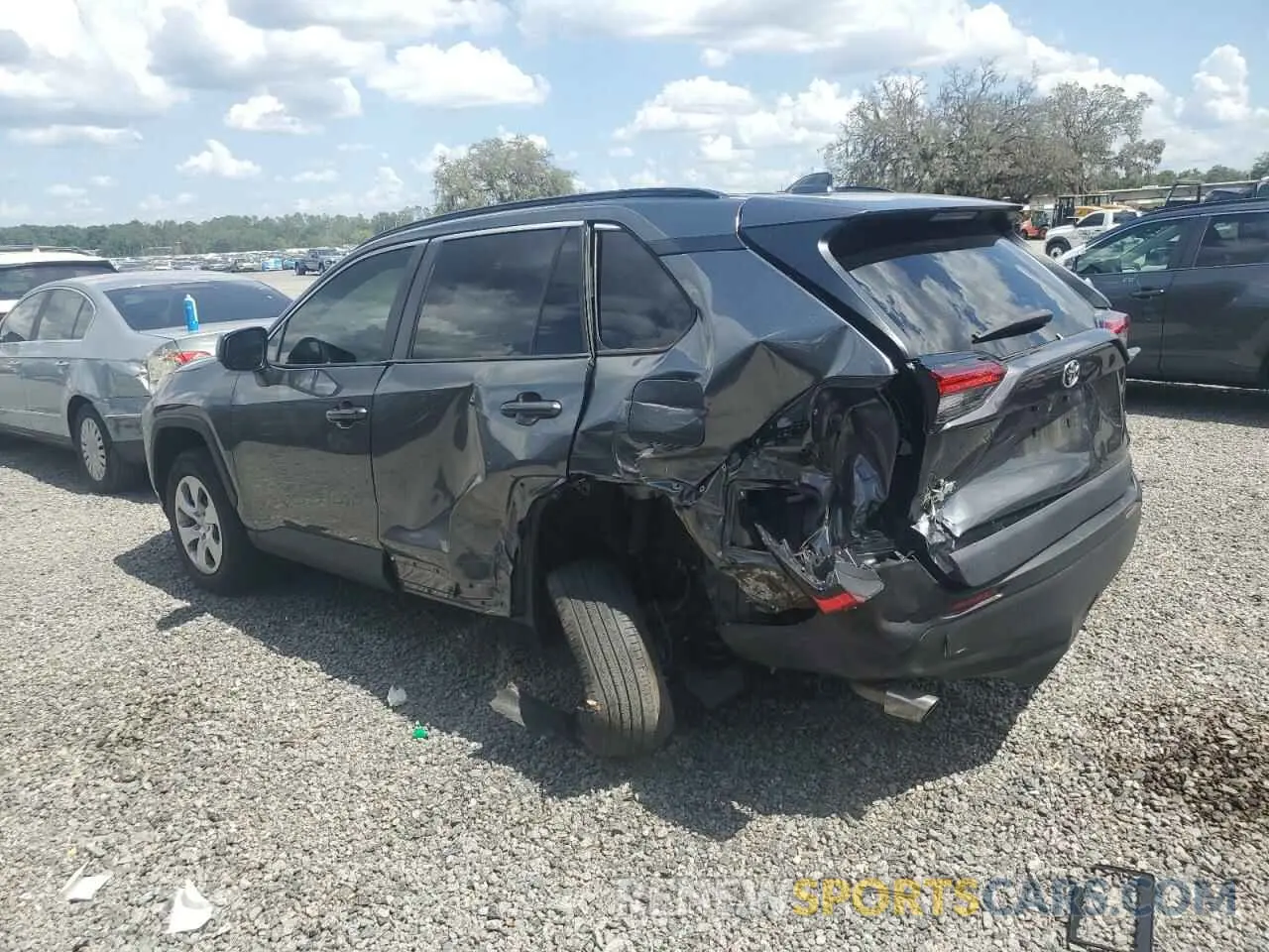 2 Photograph of a damaged car 2T3H1RFVXMC151731 TOYOTA RAV4 2021