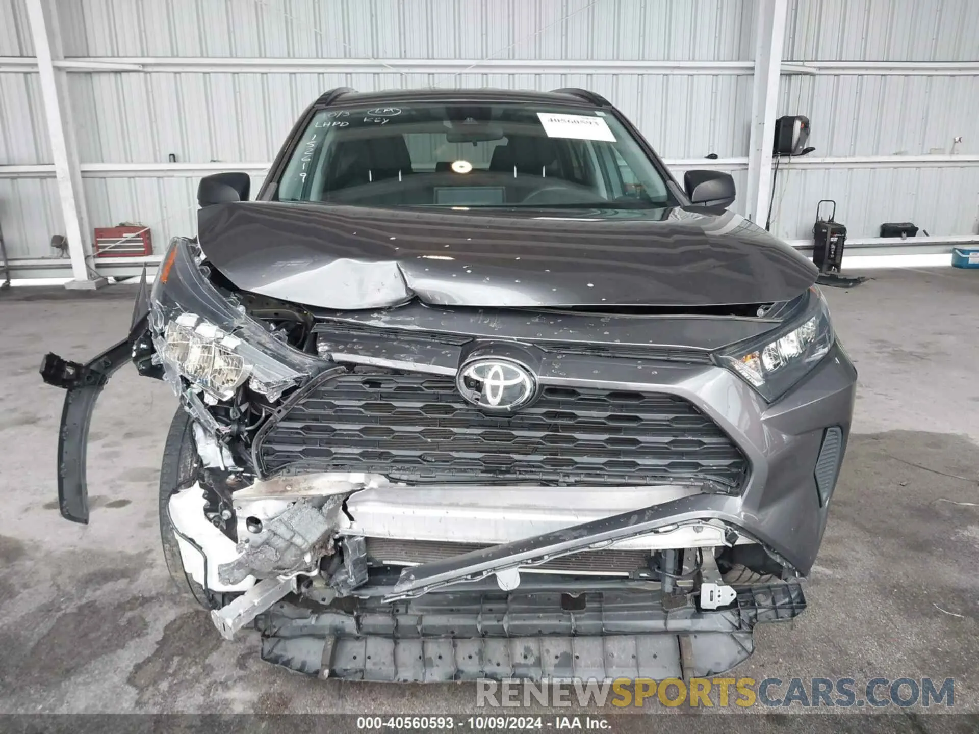 6 Photograph of a damaged car 2T3H1RFVXMC152619 TOYOTA RAV4 2021