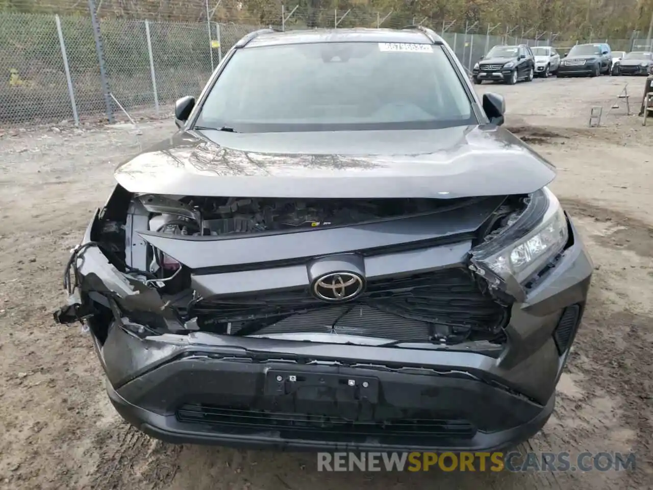 9 Photograph of a damaged car 2T3H1RFVXMC160946 TOYOTA RAV4 2021