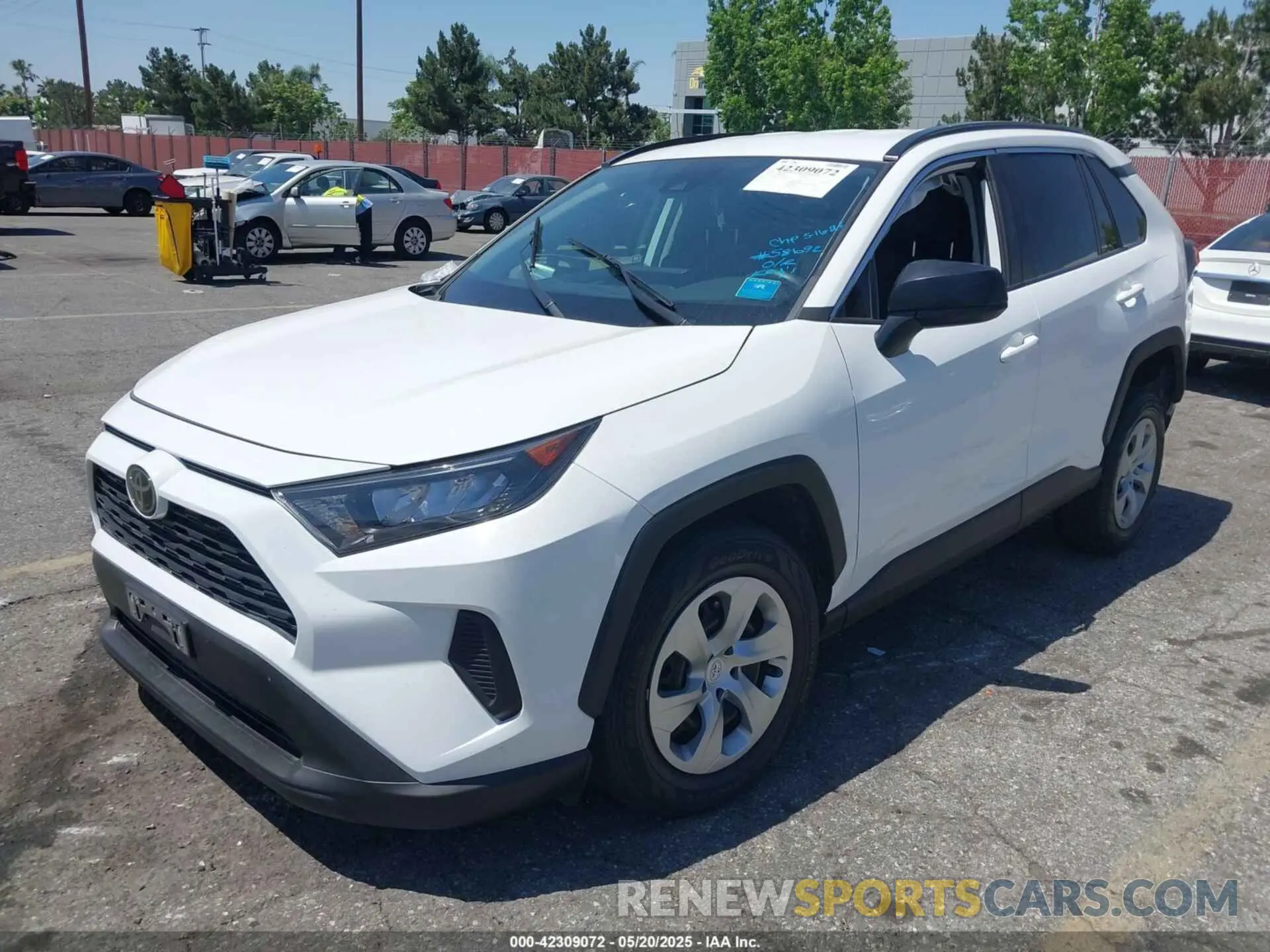 2 Photograph of a damaged car 2T3H1RFVXMW136774 TOYOTA RAV4 2021