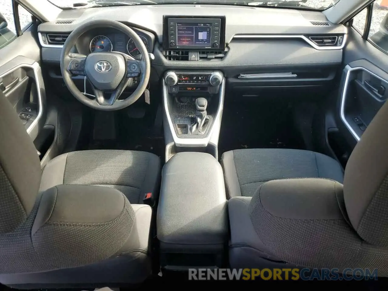 8 Photograph of a damaged car 2T3H1RFVXMW143708 TOYOTA RAV4 2021