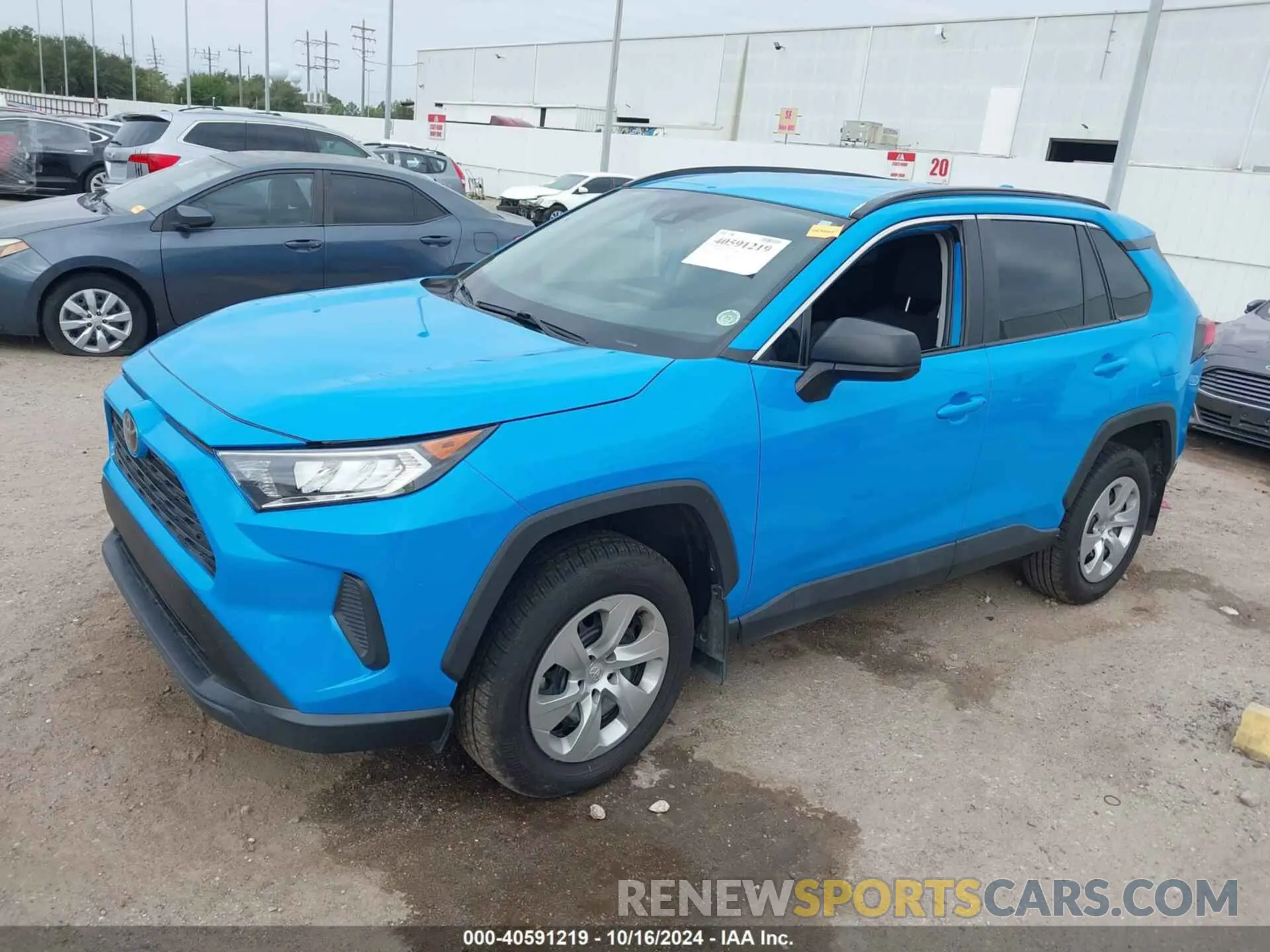 2 Photograph of a damaged car 2T3H1RFVXMW175834 TOYOTA RAV4 2021