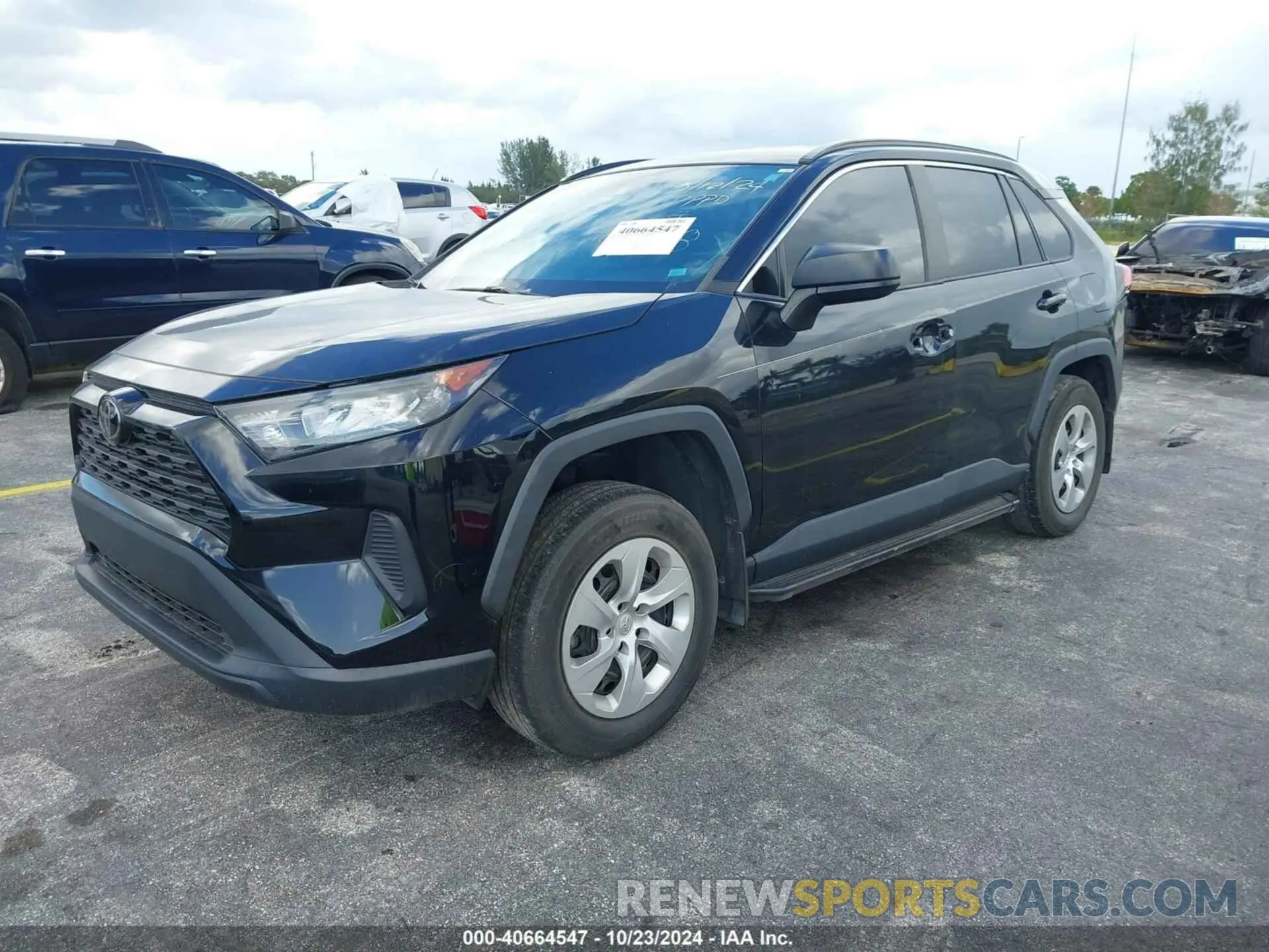 2 Photograph of a damaged car 2T3H1RFVXMW182248 TOYOTA RAV4 2021