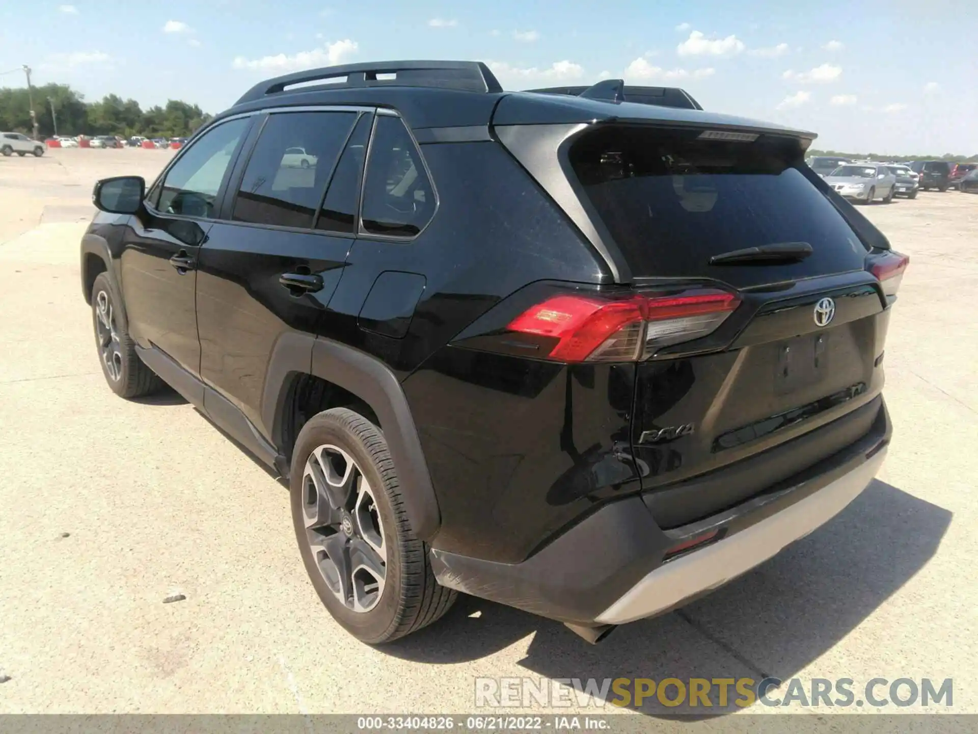 3 Photograph of a damaged car 2T3J1RFV0MW153231 TOYOTA RAV4 2021