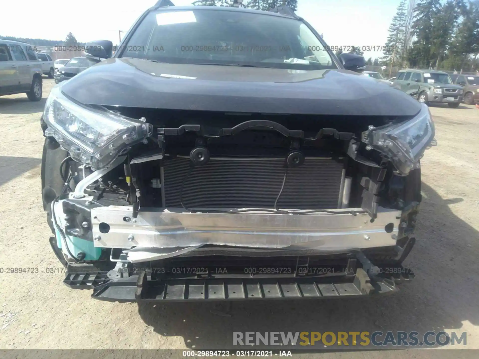 6 Photograph of a damaged car 2T3J1RFV0MW159272 TOYOTA RAV4 2021