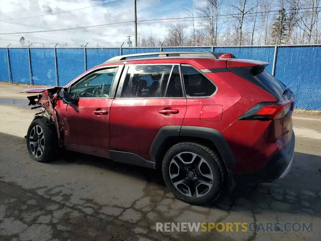 2 Photograph of a damaged car 2T3J1RFV0MW213573 TOYOTA RAV4 2021