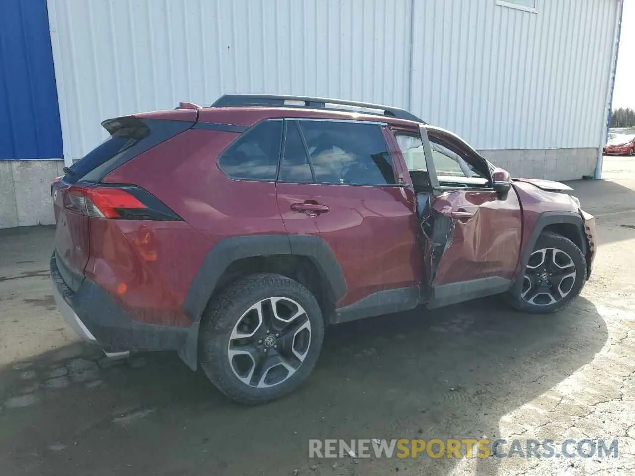 3 Photograph of a damaged car 2T3J1RFV0MW213573 TOYOTA RAV4 2021
